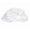 Buffalo Industries Recycled White T Shirt Cloth Rag 4 Lb Box, small