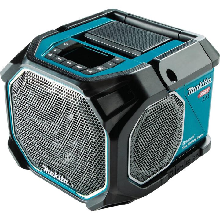 Makita 40V max XGT / 18V LXT LithiumIon Cordless/Corded Bluetooth Job Site Speaker (Bare Tool)