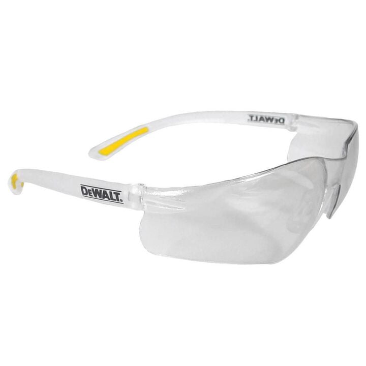 DEWALT Contractor Pro Clear Frame/Clear Lens Safety Glasses
