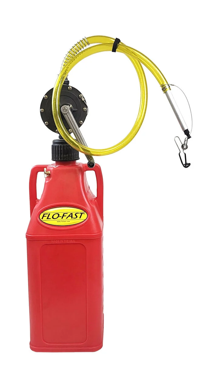 Flo-Fast 10.5 Gallon Red Gas Can System