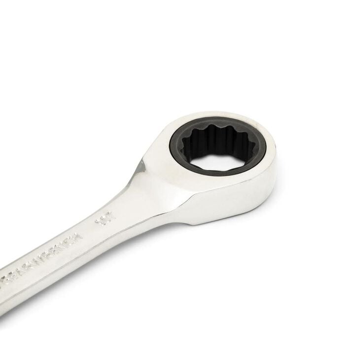 GEARWRENCH 90-Tooth 12 Point SAE/Metric Stubby Ratcheting Combination Wrench Set 14pc, large image number 3