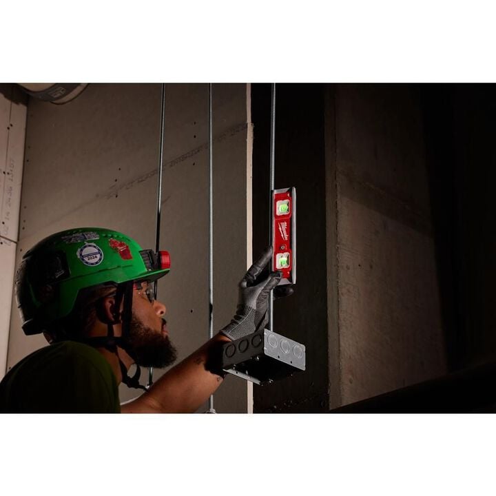 Milwaukee 9 Inch Torpedo Level with Lighted Vials, large image number 5