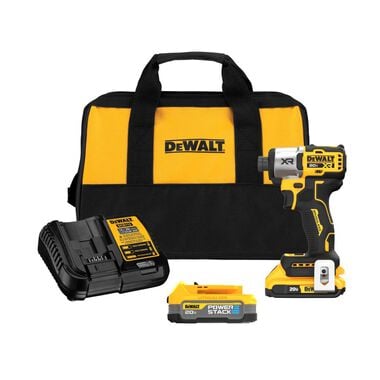 DEWALT 20V MAX XR 1/4in Impact Driver Kit