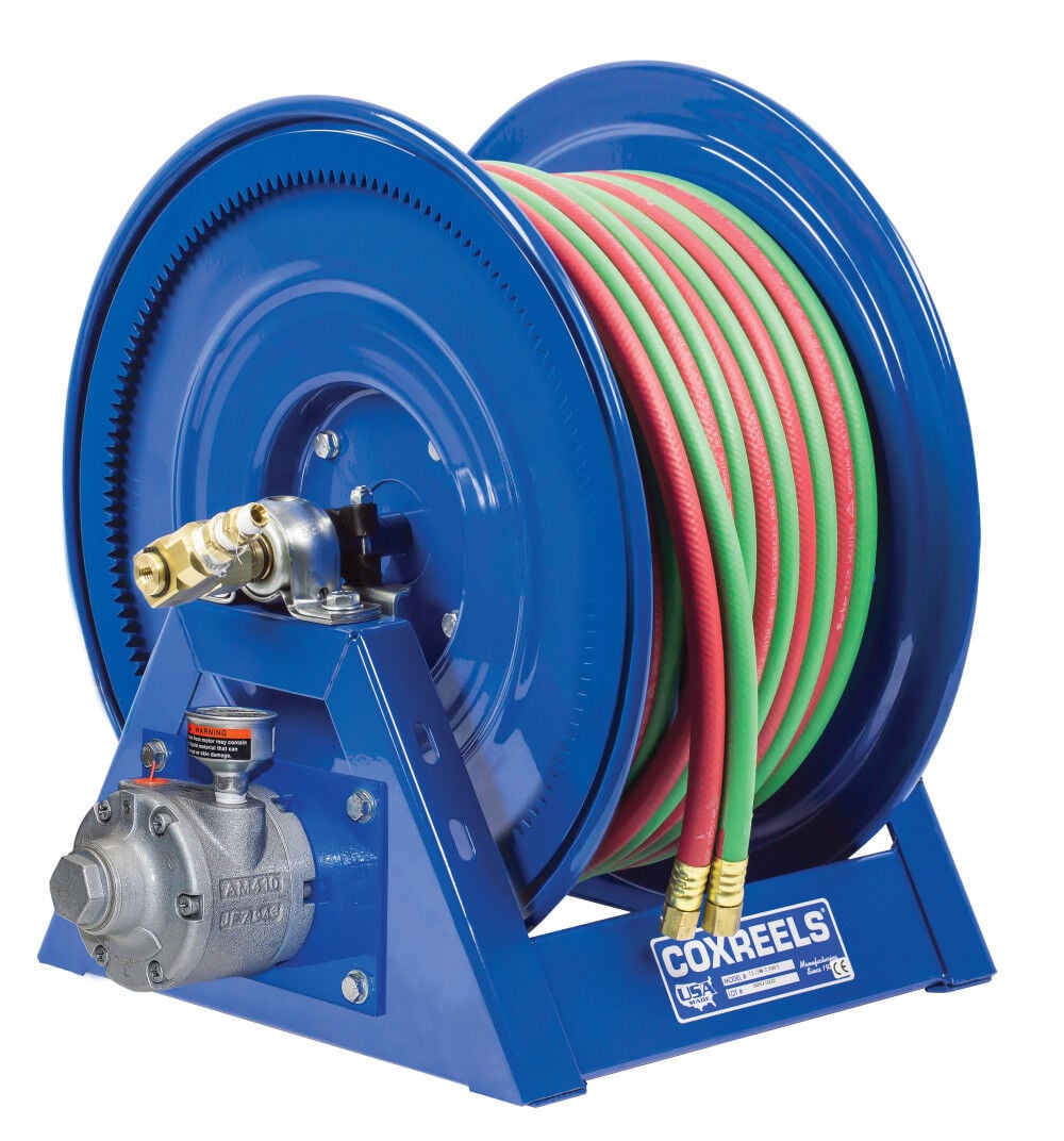 Coxreels Air Motorized Welding Hose Reel 3/8in x 250' oxy-acet, large image number 2