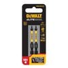DEWALT Elite Series 2-1/4 Inch SQ1 Bits, 2 Pieces, small image number 3