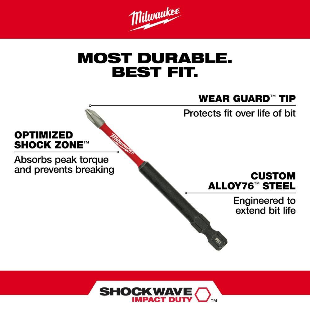 Milwaukee t25 torx discount bit