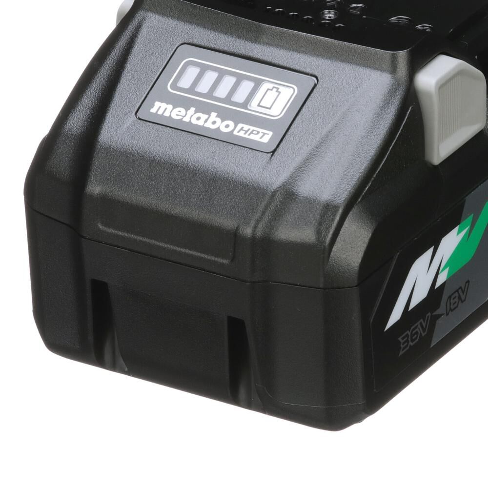 Metabo HPT MultiVolt 18-V 2-Pack Lithium-ion Battery and Charger UC18YKSLSM at