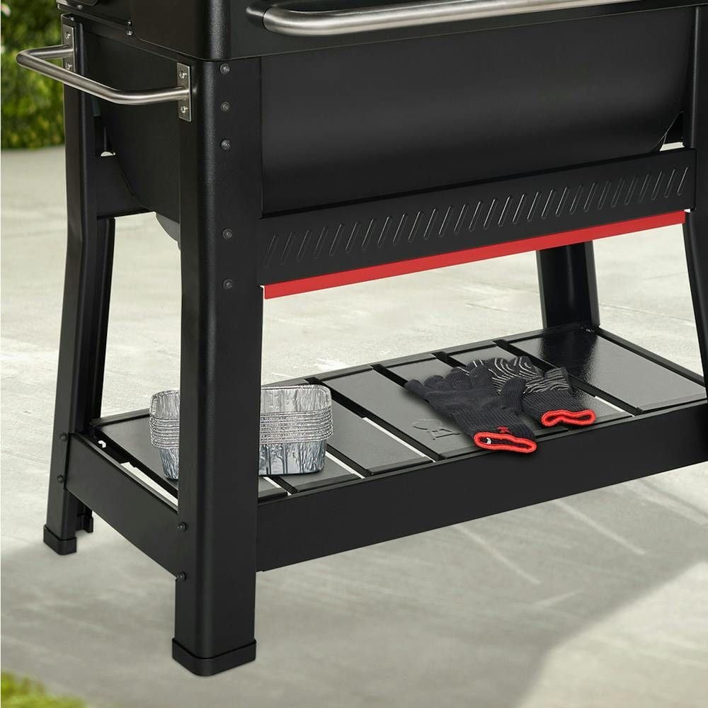 Weber 30 Lbs Metal Bottom Shelf for Smoque XL Pellet Smoker, large image number 2