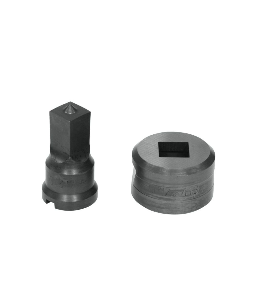 Edwards 5/8 Inch Punch x 21/32 Inch Die Square Punch & Die Set, large image number 1