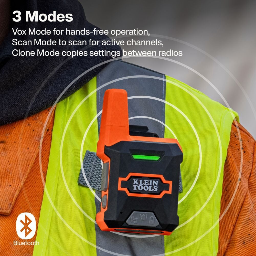 Klein Tools BlueTooth Two-Way Radio Set, large image number 5