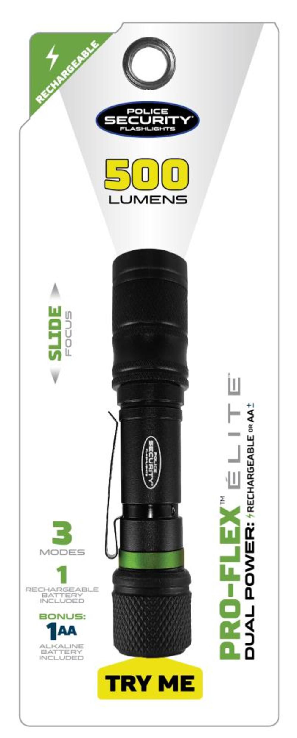 Police Security Pro Flex Flashlight, large image number 2