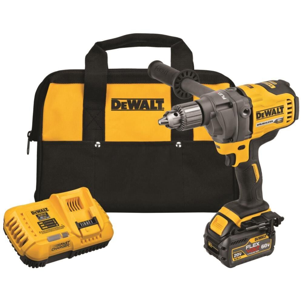 DEWALT 60V MAX Mixer/Drill with E-Clutch System Kit – DCD130T1