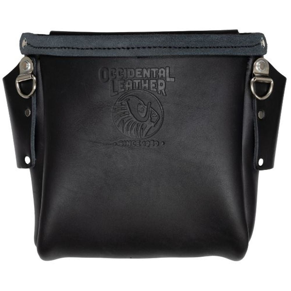 Occidental Leather Iron Worker's Black Leather Bolt Bag - B9920