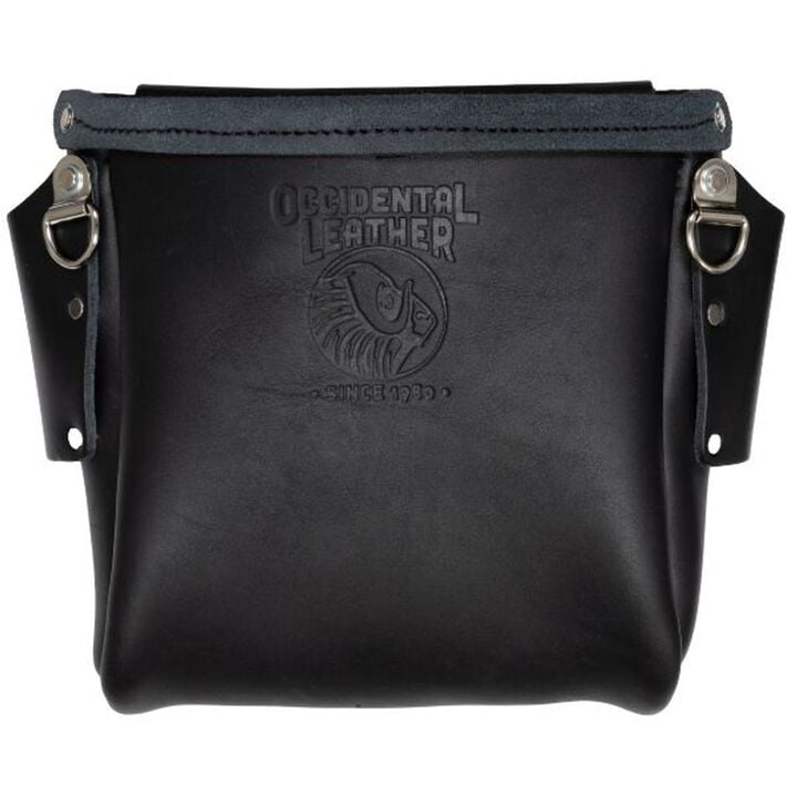 Occidental Leather Iron Worker's Black Leather Bolt Bag