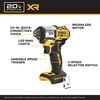 DEWALT 20V MAX XR 1/4 Inch Impact Driver Kit, small image number 4