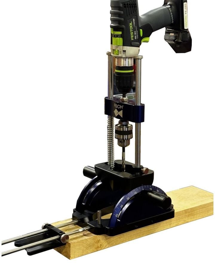 Fisch Heavy Duty Tilting Drill Guide, large image number 1