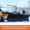 Agri-Fab 60 Inch Zero Turn Lawn Mower Snow Blade, small image number 2