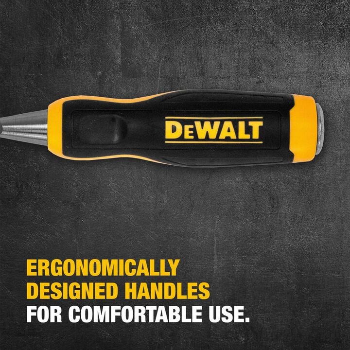 DEWALT 4 Piece Wood Chisel Set, large image number 4