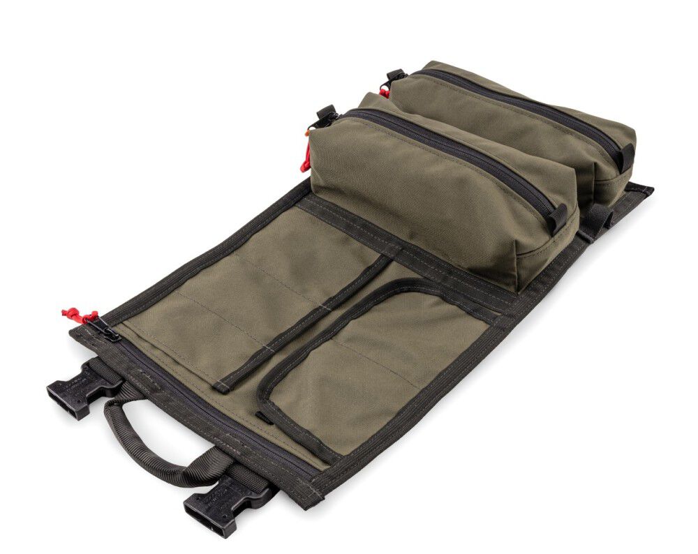 Tekton MTR2 Mini Tool Roll, Green and Red, large image number 1