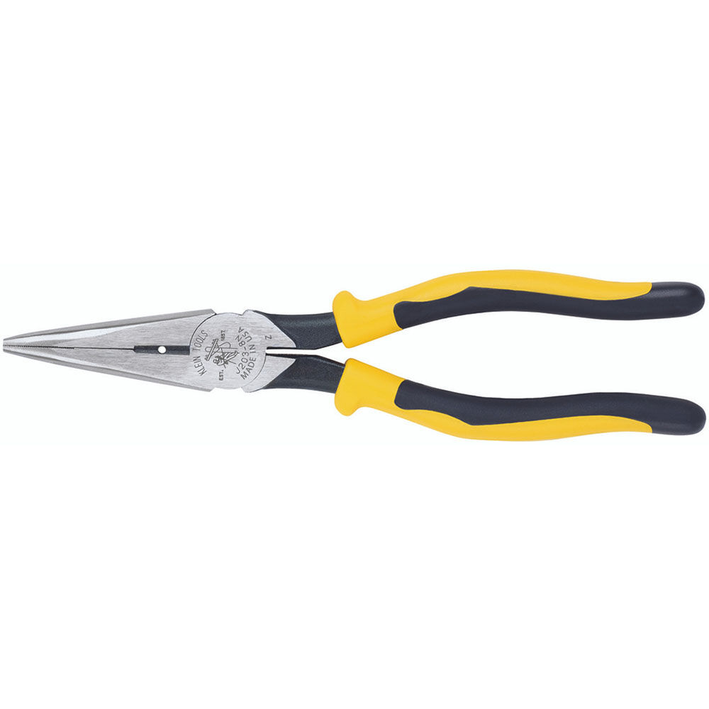 Klein Tools 8-9/16 In. Side Cutting Long Nose Pliers, large image number 1