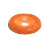 Saburrtooth 4in Donut Wheel Round Face Ex-Coarse Grit 7/8in Bore, small image number 2
