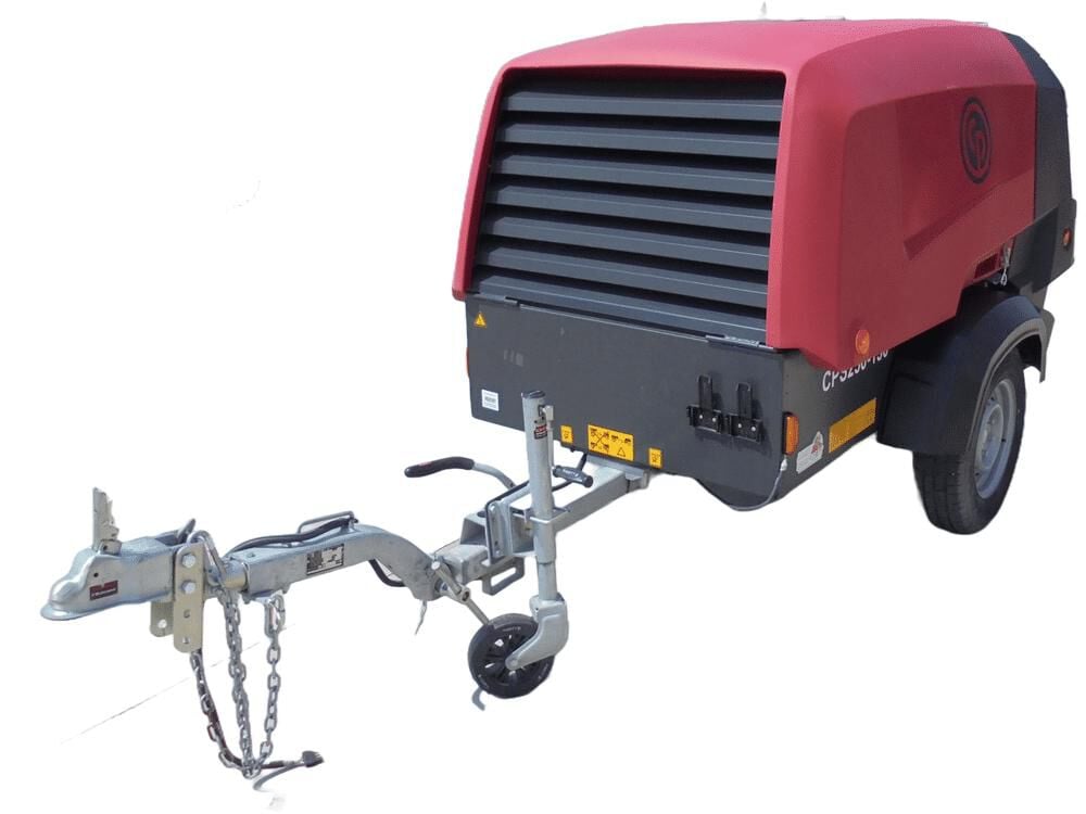 Chicago Pneumatic CPS250-150 150 PSI Kubota Diesel Towable Air Compressor - Used 2022, large image number 1