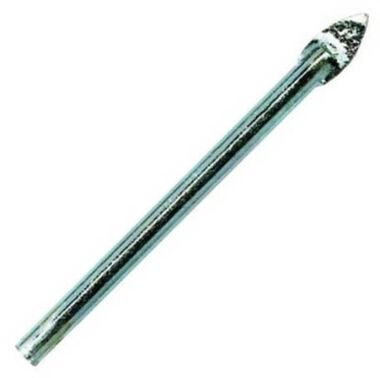 Irwin 1/4in Glass & Tile Carbide Drill Bit, large image number 0