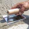 Kraft Tool Co 6in x 4in 1/4in R 3/8in L Cement Edger, small image number 2