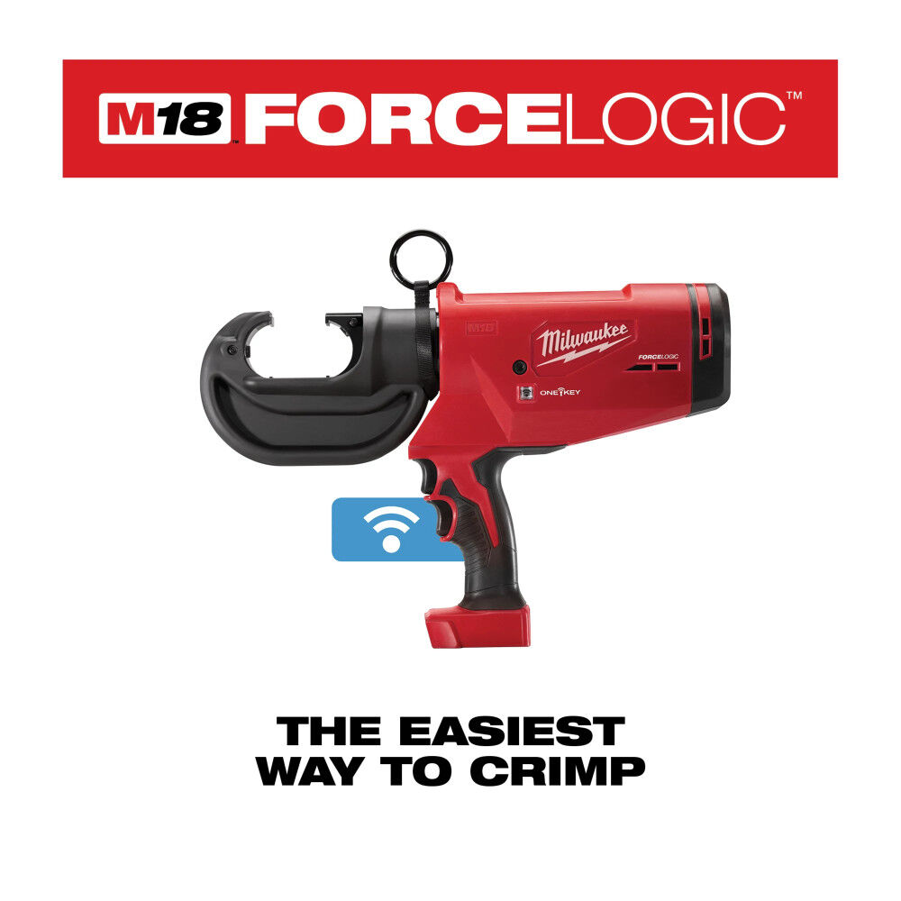 Milwaukee M18 FORCE LOGIC 12 Ton Utility Crimper  (Bare Tool), large image number 2