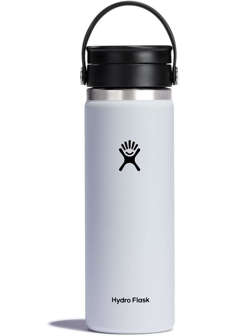 Hydroflask 20 Oz Black Stainless Steel Coffee Bottle with Flex Sip Lid