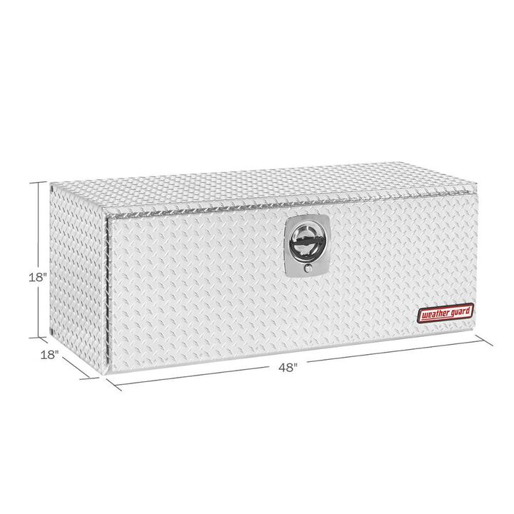 Weather Guard Underbed Box Aluminum Compact 8.6 Cu. Ft., large image number 1