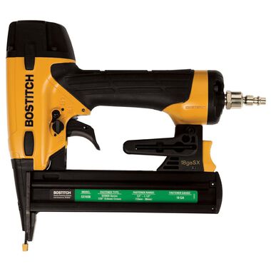 Bostitch 1-1/2 In. 18 GA Narrow Crown Finish Stapler