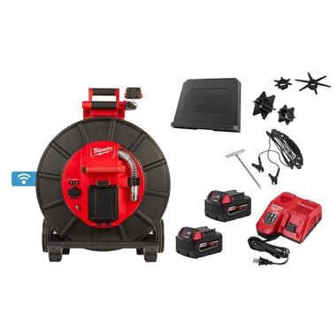Milwaukee M18 200 Ft. Stiff Modular Pipeline Inspection System Kit