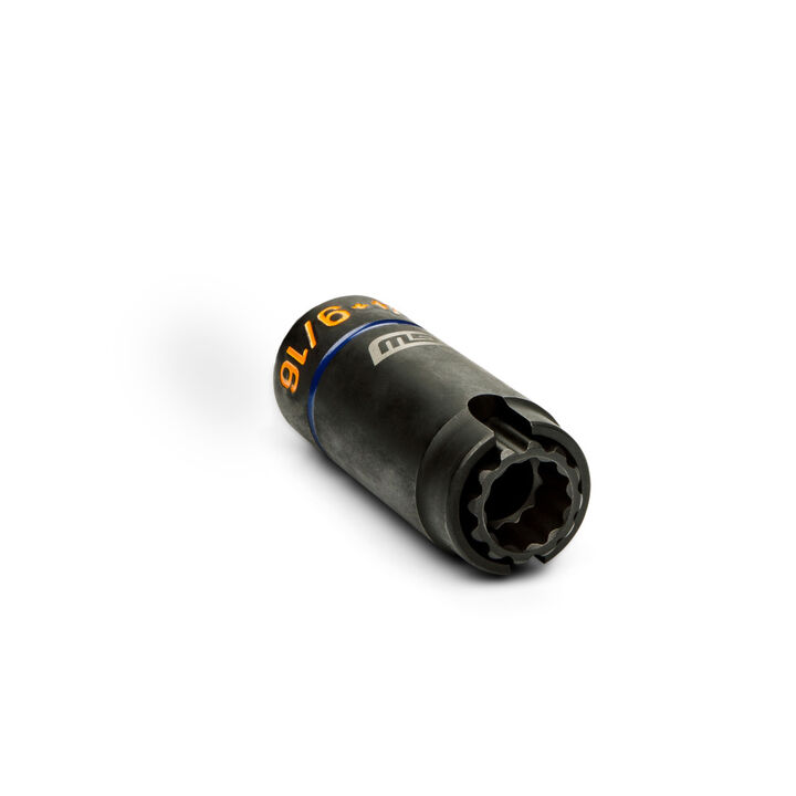 GEARWRENCH 1/2 Drive 3-in-1 Lineman 9/16 x 3/4 12 Point Slotted Deep Impact Socket, large image number 3