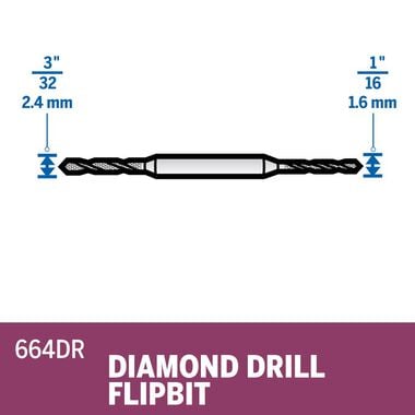 Dremel Diamond Drill FlipBit, large image number 1
