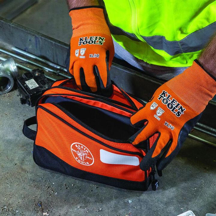 Klein Tools Promotional Double Zipper Bag, 10 x 6 x 3 Inch, large image number 9