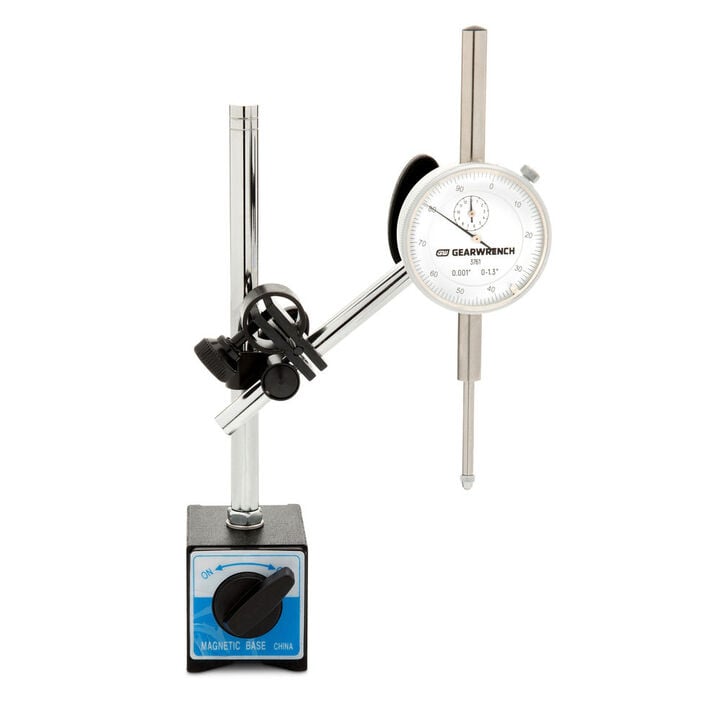 GEARWRENCH Dial Indicator Set with On/Off Stand