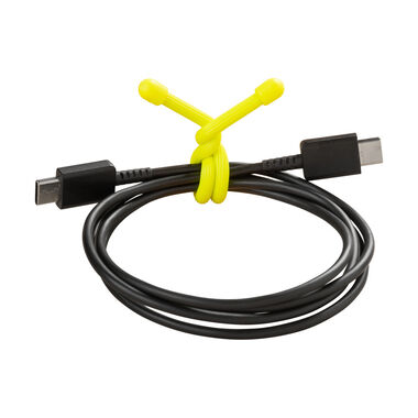 Nite Ize Gear Tie Reusable Rubber Twist Tie 6in 2pk Neon Yellow, large image number 7