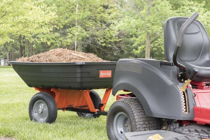 Agri-Fab 10 Cu Ft 650 Lbs Poly Tow Behind Utility Cart, large image number 13