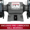 JET 8in Shop Bench Grinder with Stand, small image number 2