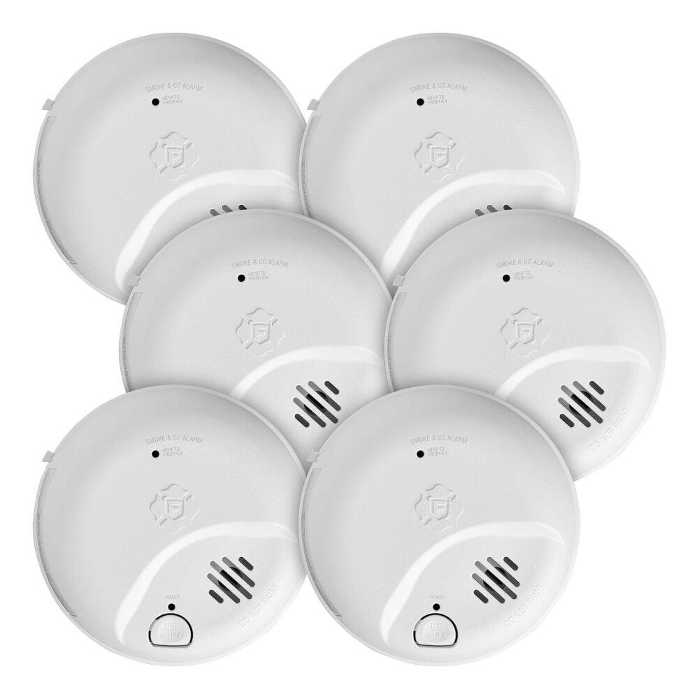 First Alert BRK SMICO105-AC Hardwire 2-in-1 Smoke & CO Alarm with Battery Backup – 5063287