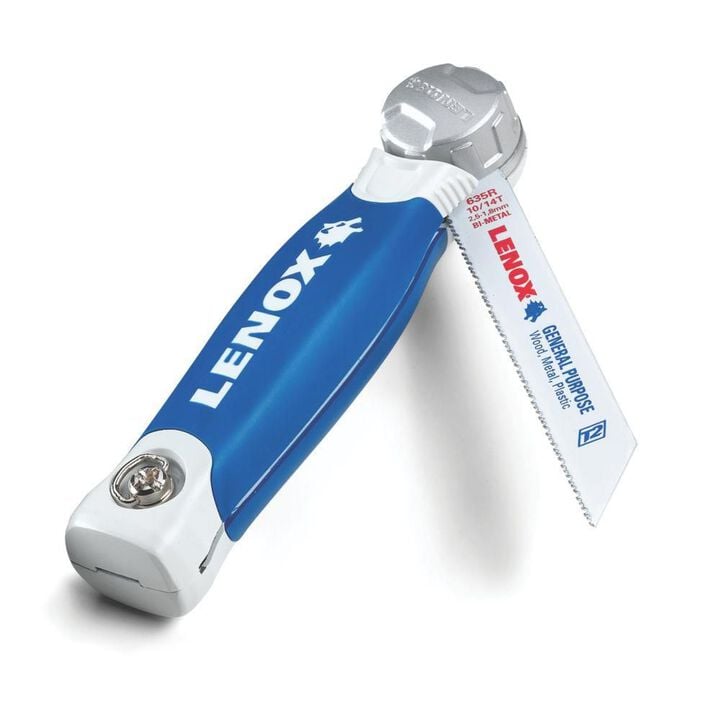 Lenox Tri-Fold Saw with Metal and Drywall Blade