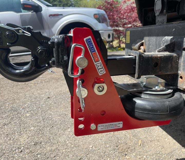 Shocker Hitch HD 20K 2.5 Inch Air Pintle Hitch - Military Style Hitch, large image number 9