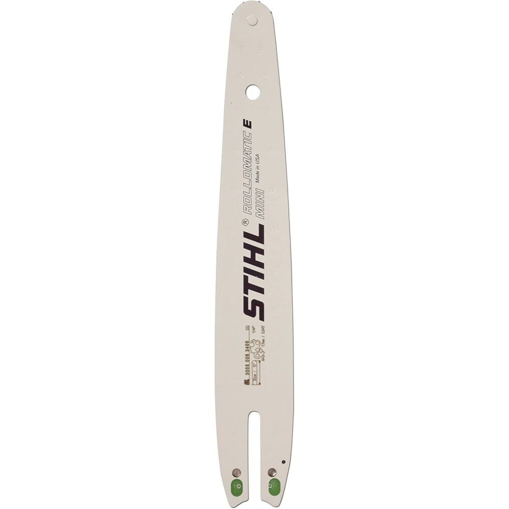 Stihl 16-Inch Rollomatic E Mini Guide Bar - 3/8P Pitch .043 Gauge