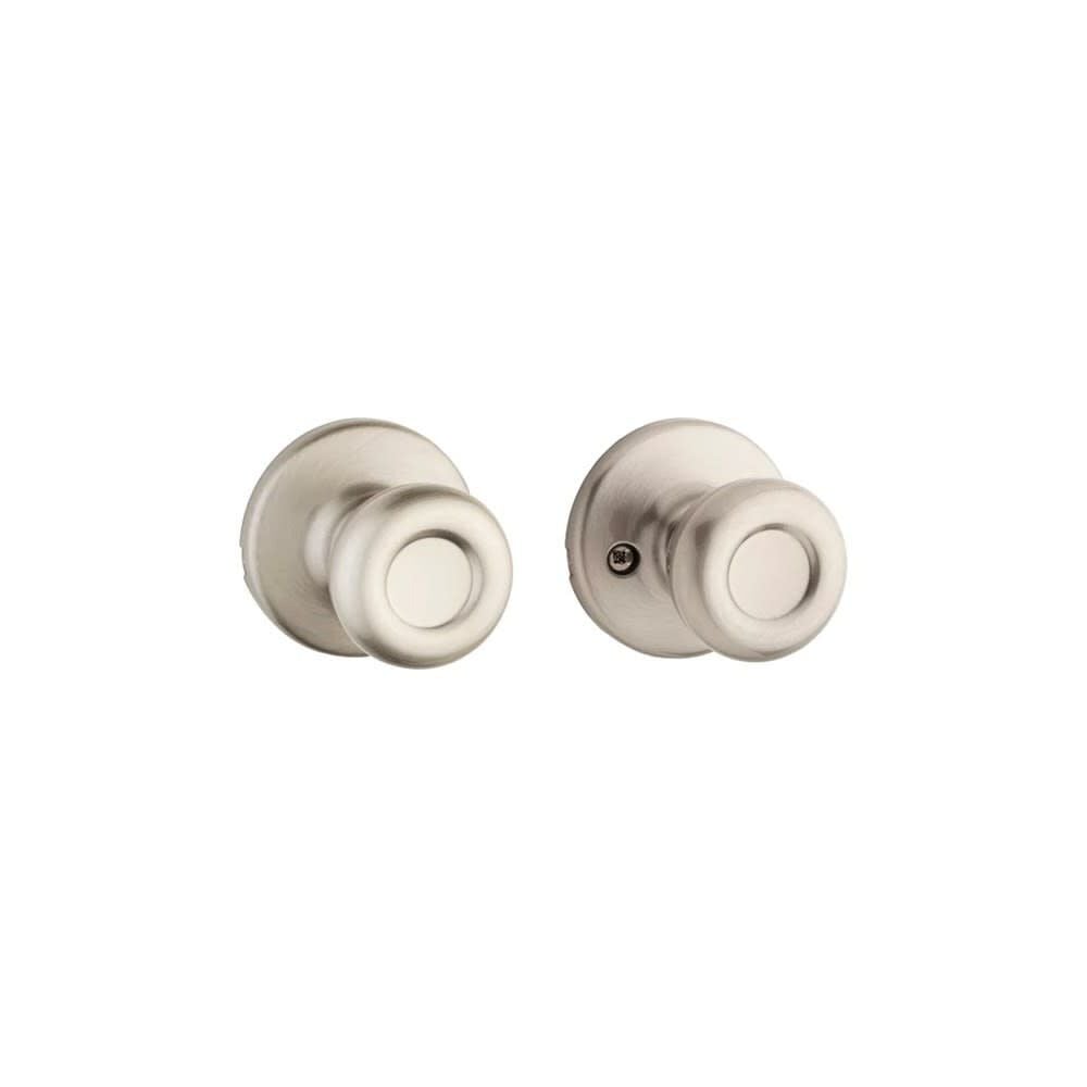 Kwikset Satin Nickel Hall/Closet Tylo Passage Door Knob – 92001-508
