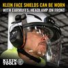 Klein Tools Face Shield, Cap Style, Clear, small