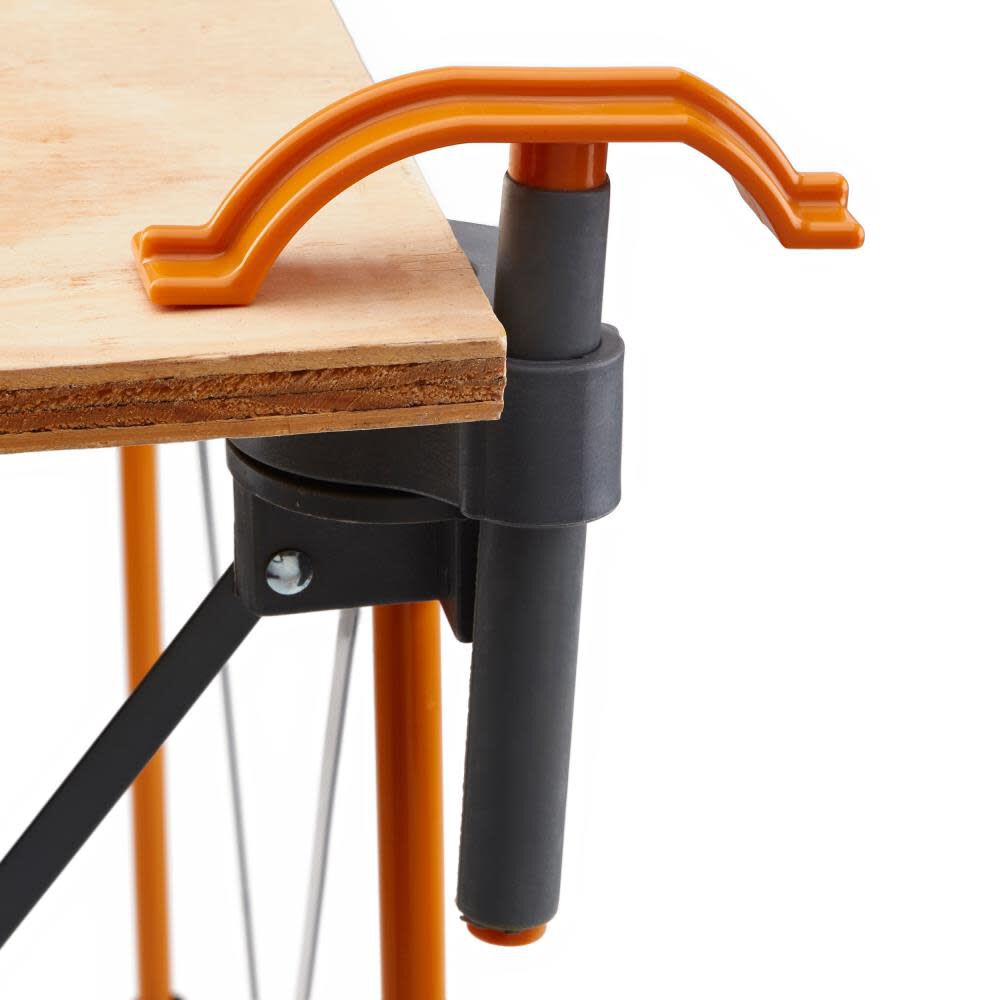 Bora Portamate 30in x 24in x 48in Steel Centipede Work Support Sawhorse with BONUS Accessories, large image number 4