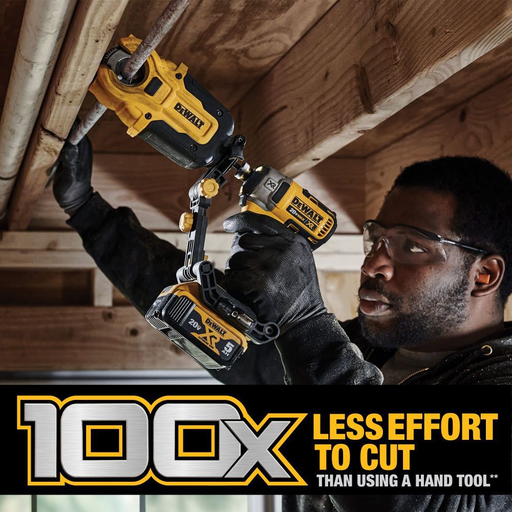 DEWALT IMPACT CONNECT Copper Pipe Cutter Attachment DWACPRIR