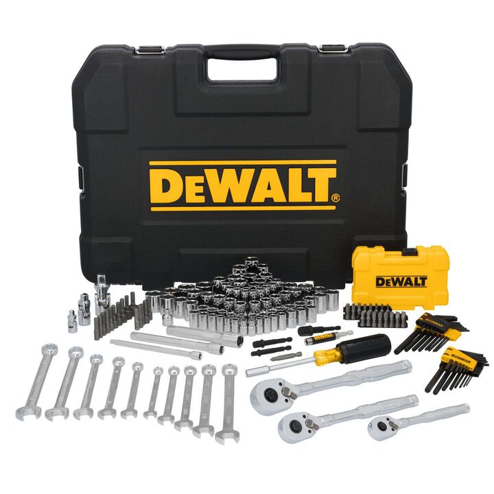 DEWALT TOUGHSERIES 155 Piece 3 Drive Mechanics Tool Set, large image number 1