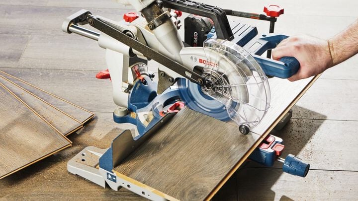 Bosch 18V 7-1/4 Inch Slide Miter Saw Kit - Reconditioned, large image number 8